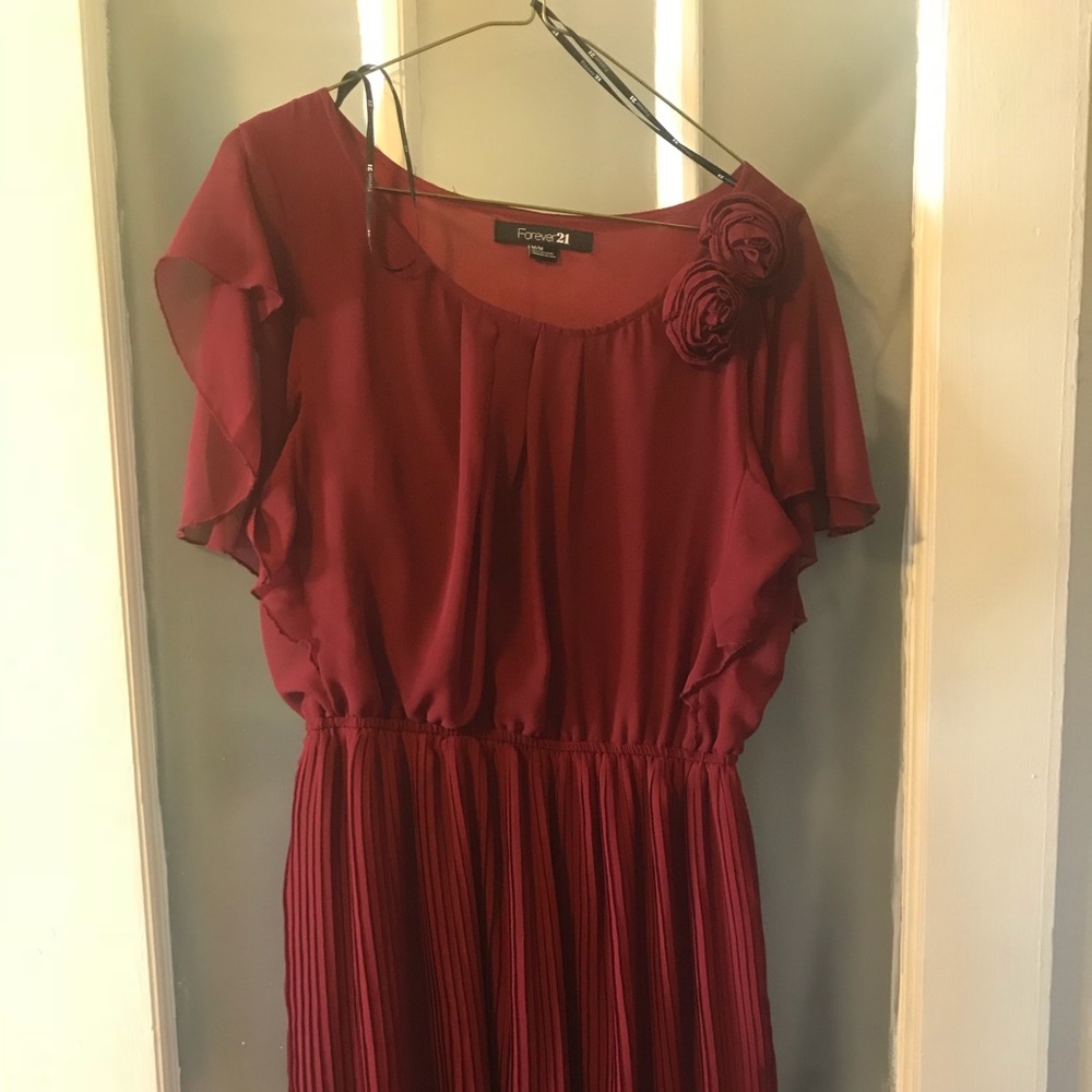 Red dress